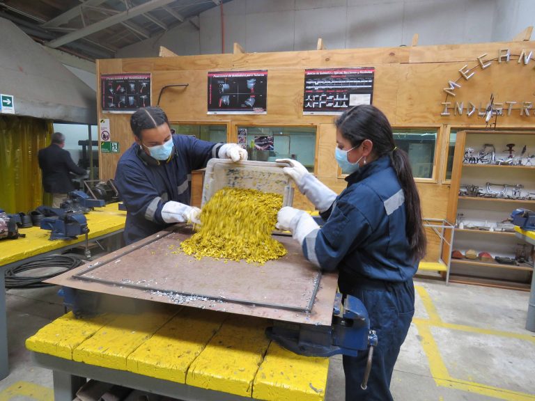 Escuela Industrial San Antonio A la vanguardia del “suprarreciclaje